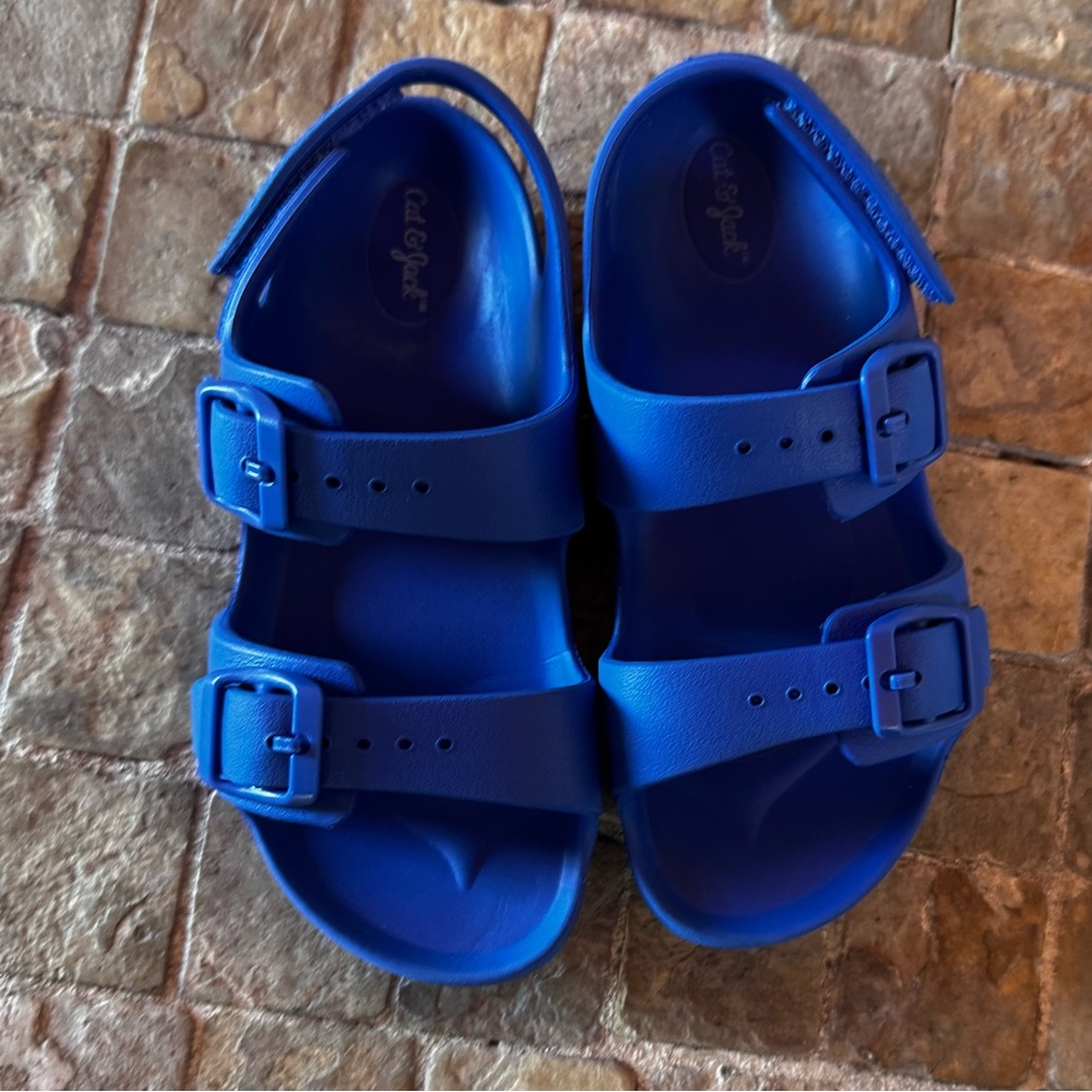 Kids Blue Sandals - Picture 5 of 6